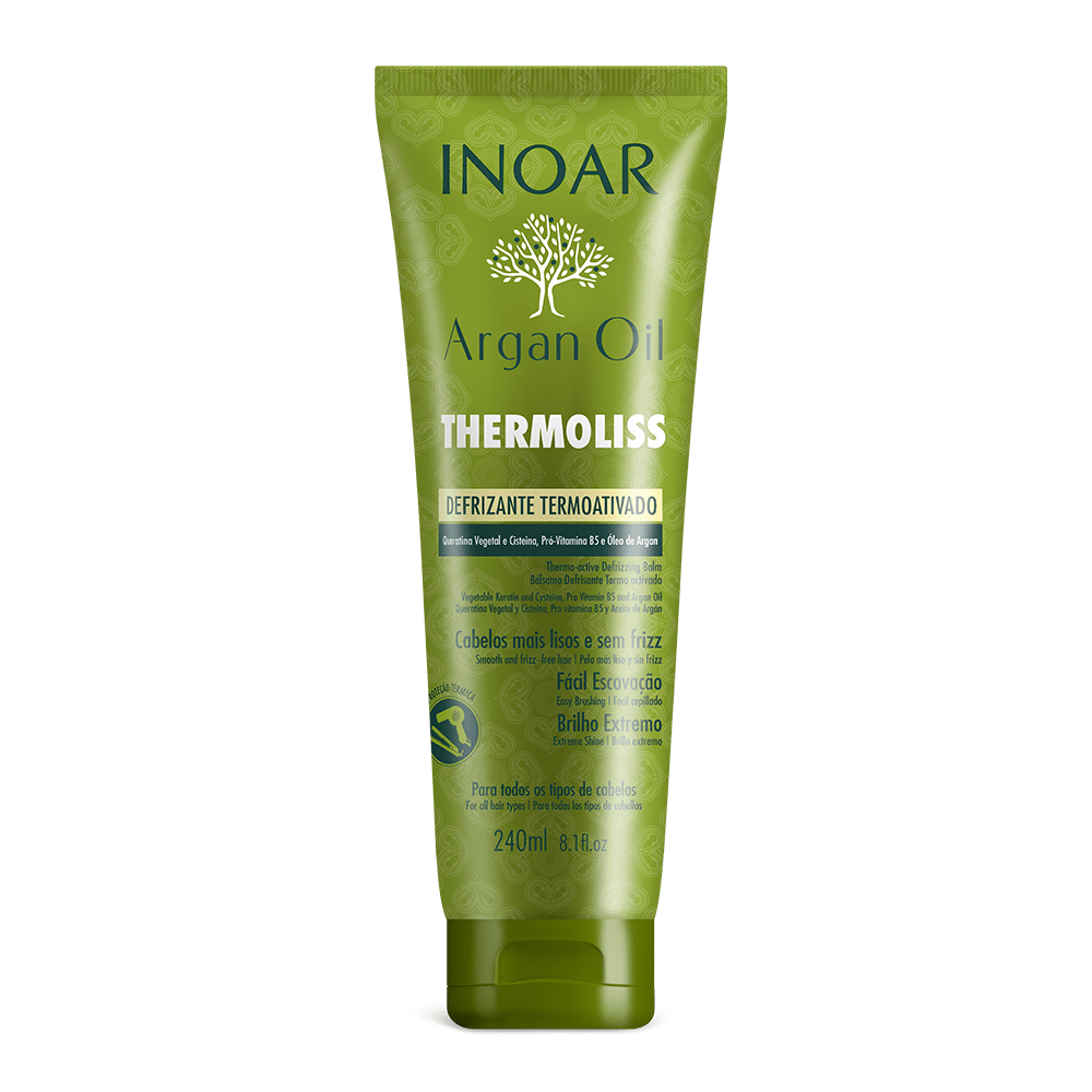 INOAR Thermoliss Thermo-Active Balm - apsaugantis nuo karščio, glotninantis balzamas 250 ml