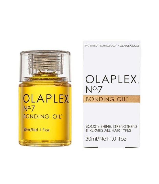 OLAPLEX No.7 – ypač koncentruotas nenuplaunamas atstatomasis plaukų aliejukas.