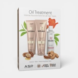 Kitoko OIL TREATMENT dovanų pakuotė 3x250ml